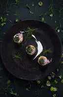 Blinis with caviar