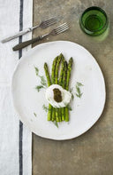Asparagus with Poached Egg and Divine Caviar