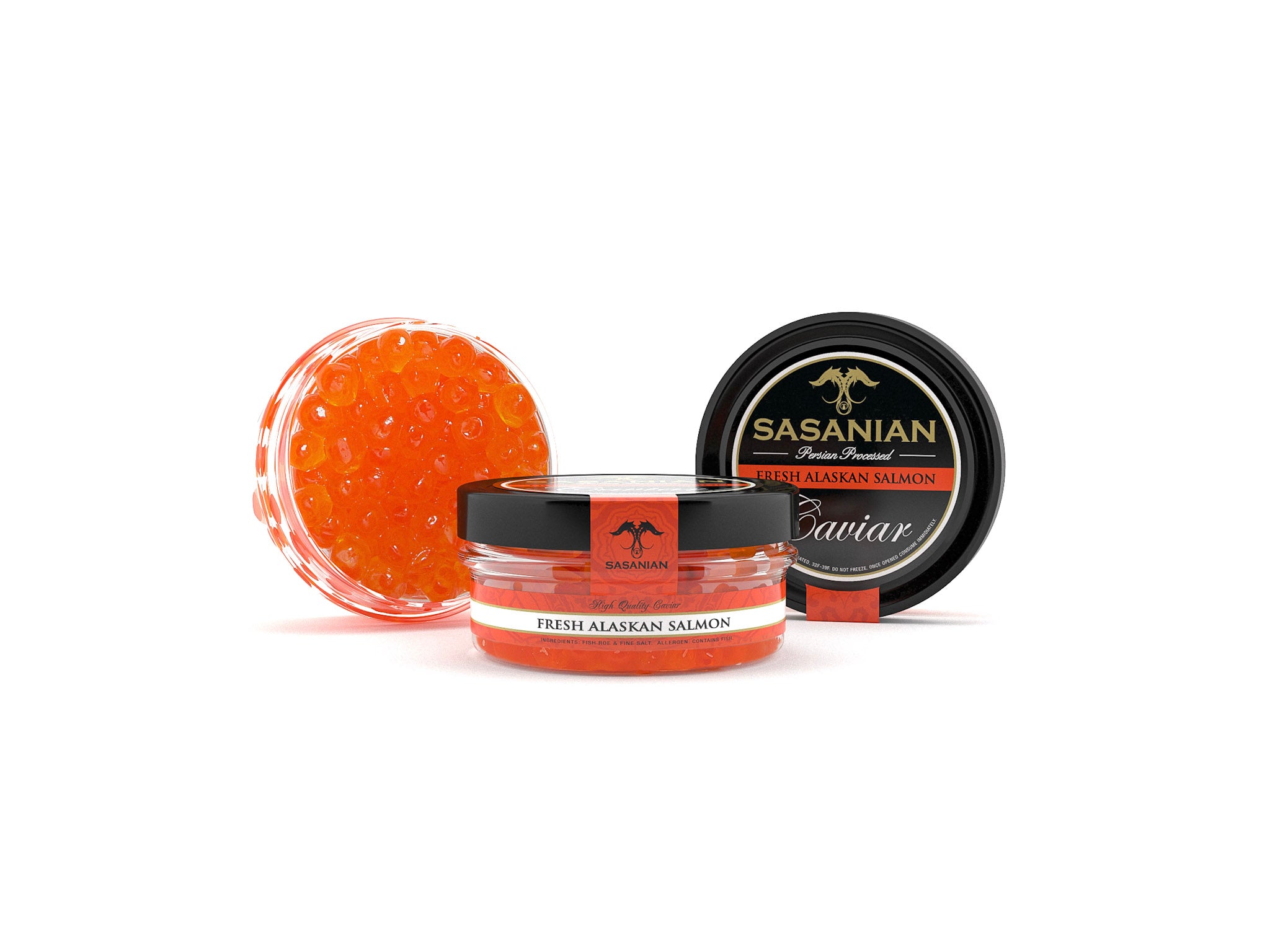 Sasanian Salmon Roe Caviar